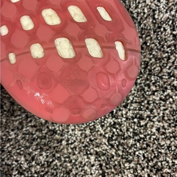 Adidas PureBoost GO LTD Knit ‘Black Shock Cyan’ Running Shoes D97425 Men Size 12 - Picture 5 of 6